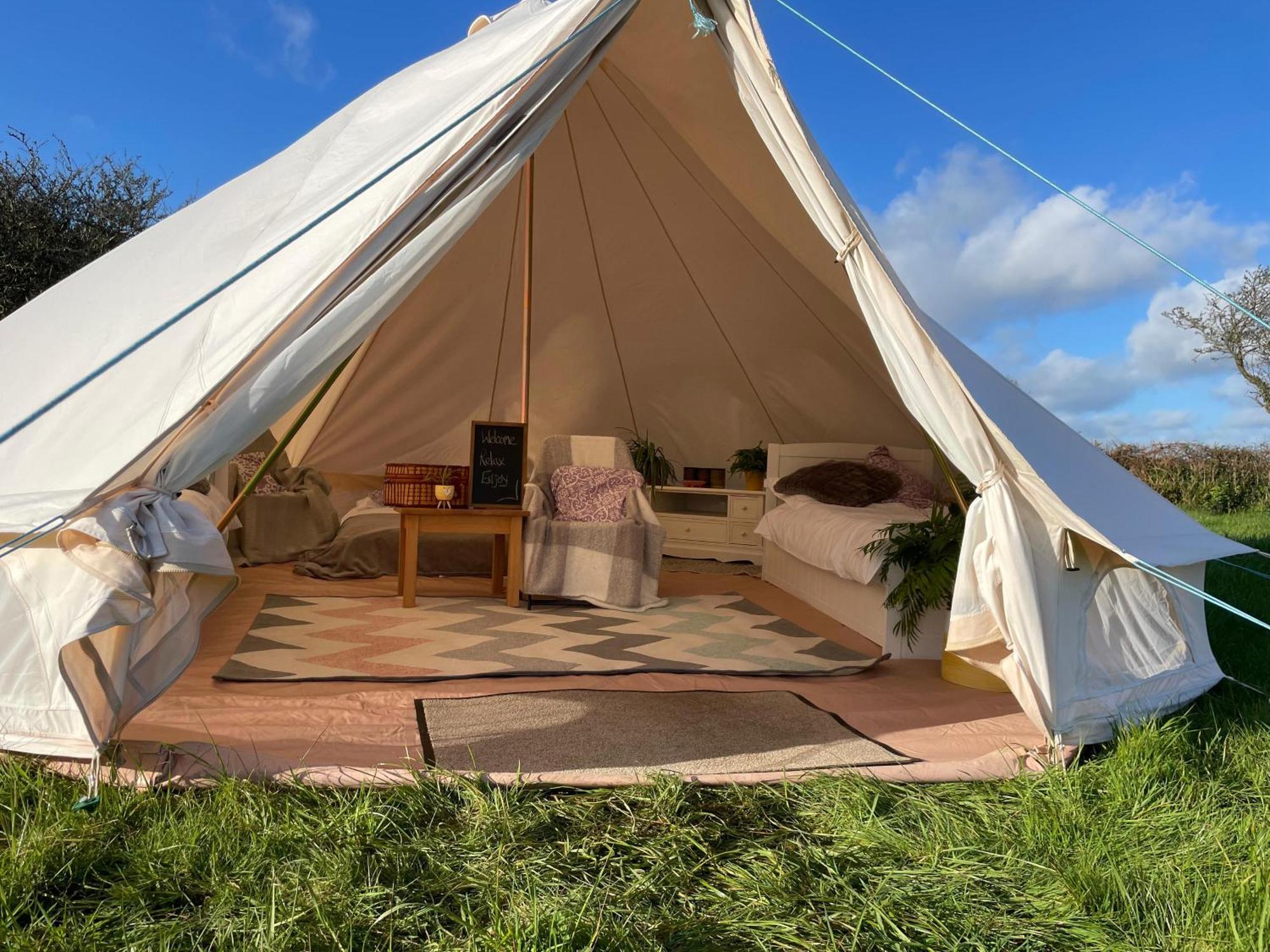 Trevena Cross Glamping & Camping Helston Exterior foto