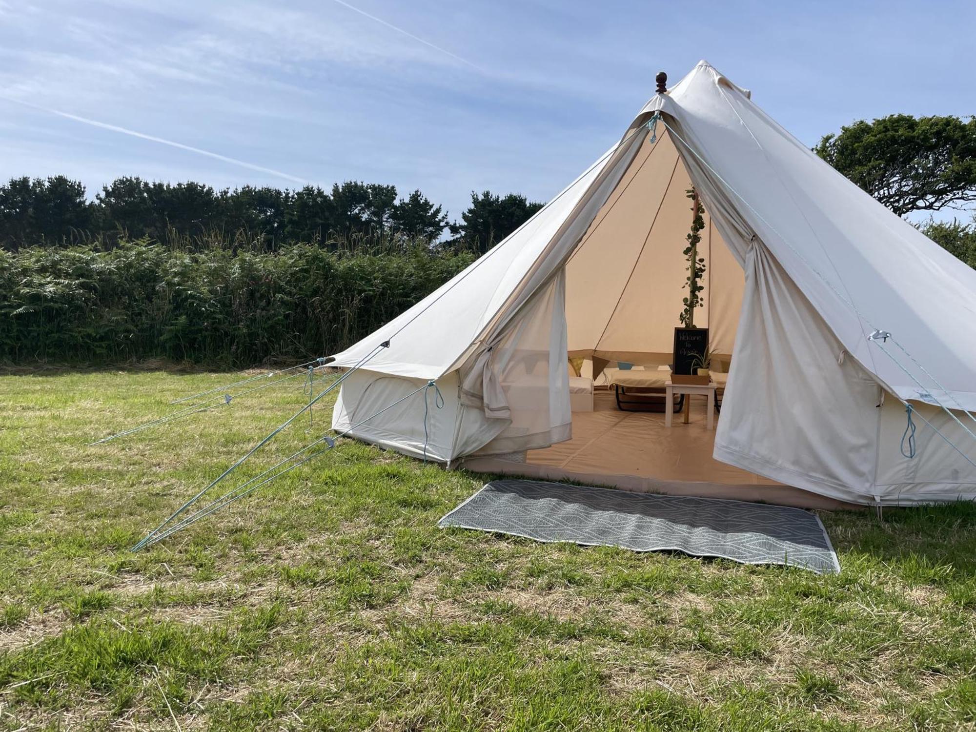 Trevena Cross Glamping & Camping Helston Exterior foto